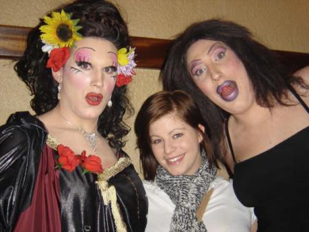 *Moi parmi les drag*